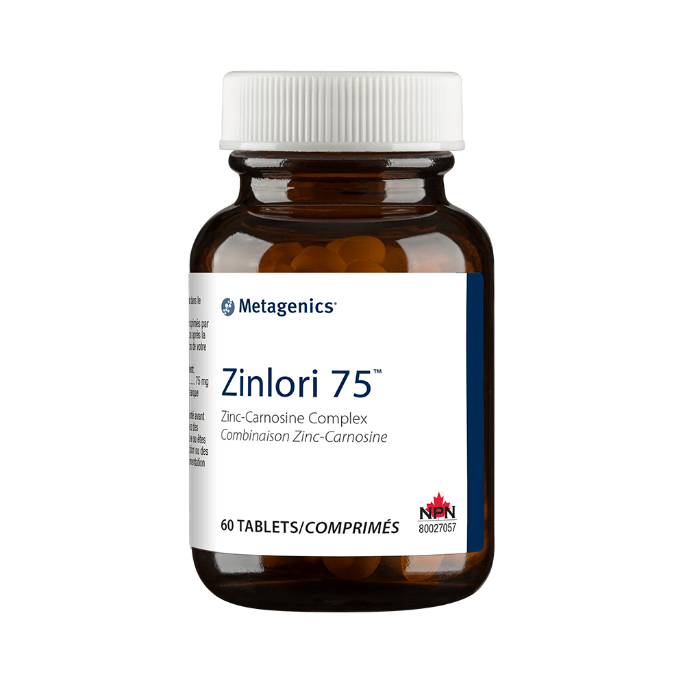 METAGENICS Suppléments Zinlori 75  60comp