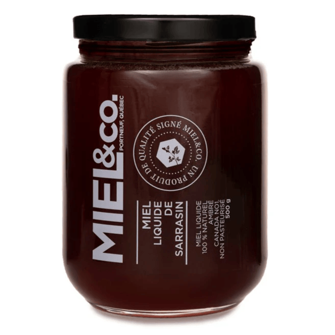 MIEL AND CO Épicerie Miel de sarrasin 500g