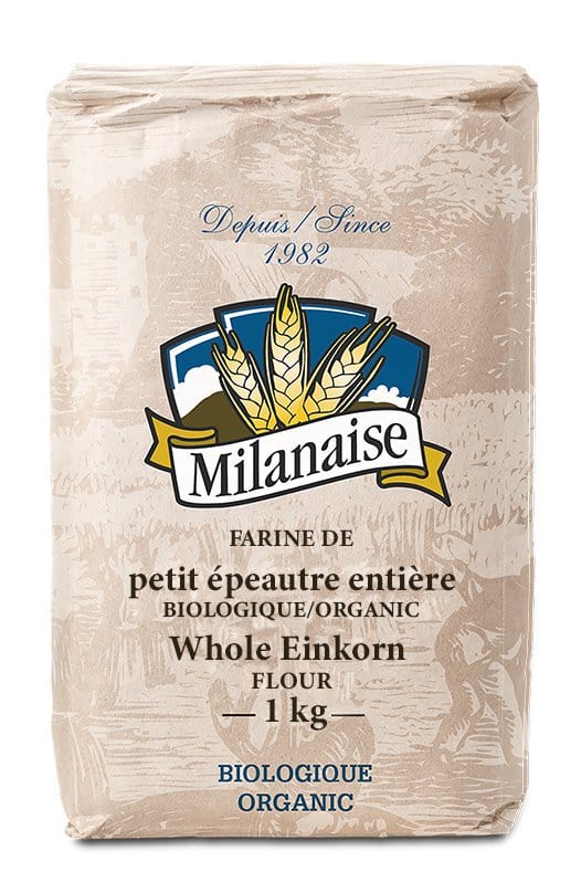 MILANAISE Épicerie Farine de petit épeautre entière bio 1kg