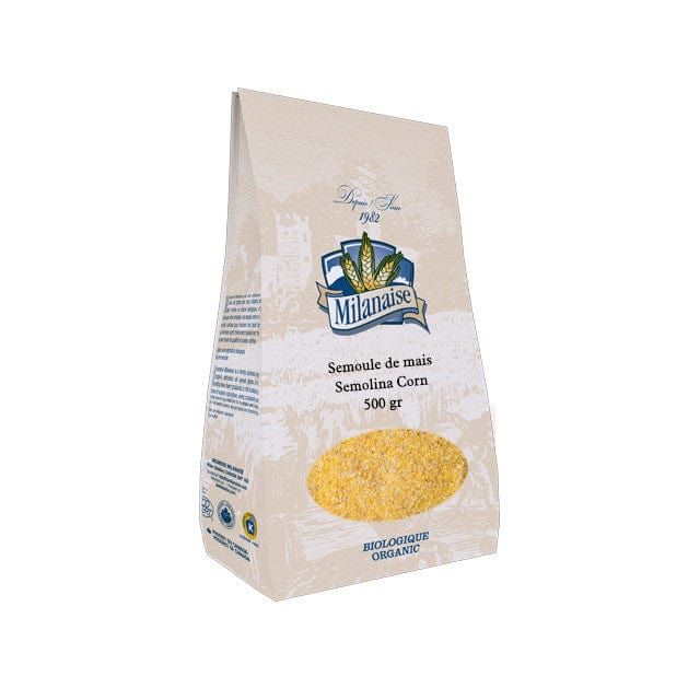 MILANAISE Épicerie Semoule maïs bio 500g