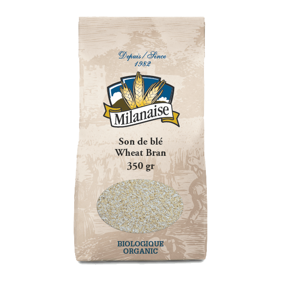 MILANAISE Épicerie Son de blé bio 350g