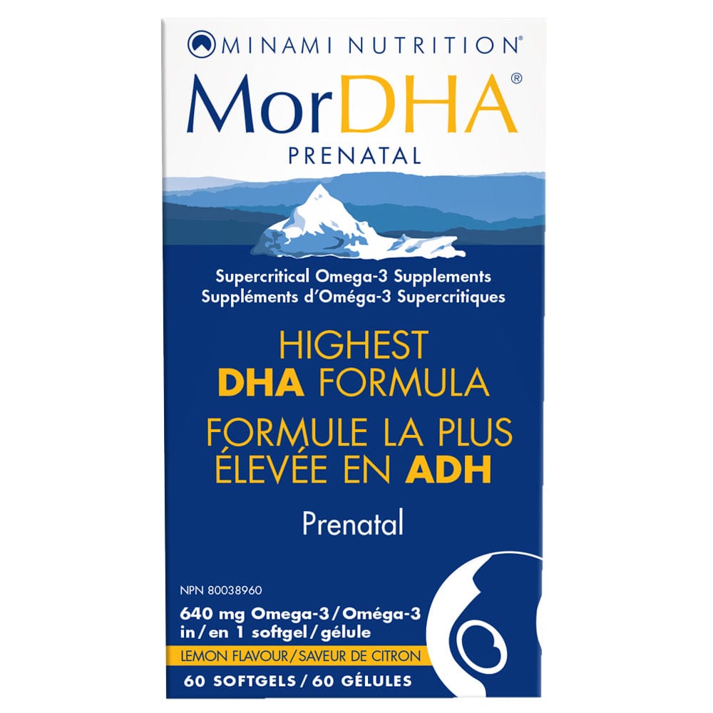 MINAMI Suppléments MorDHA prénatal 60gel