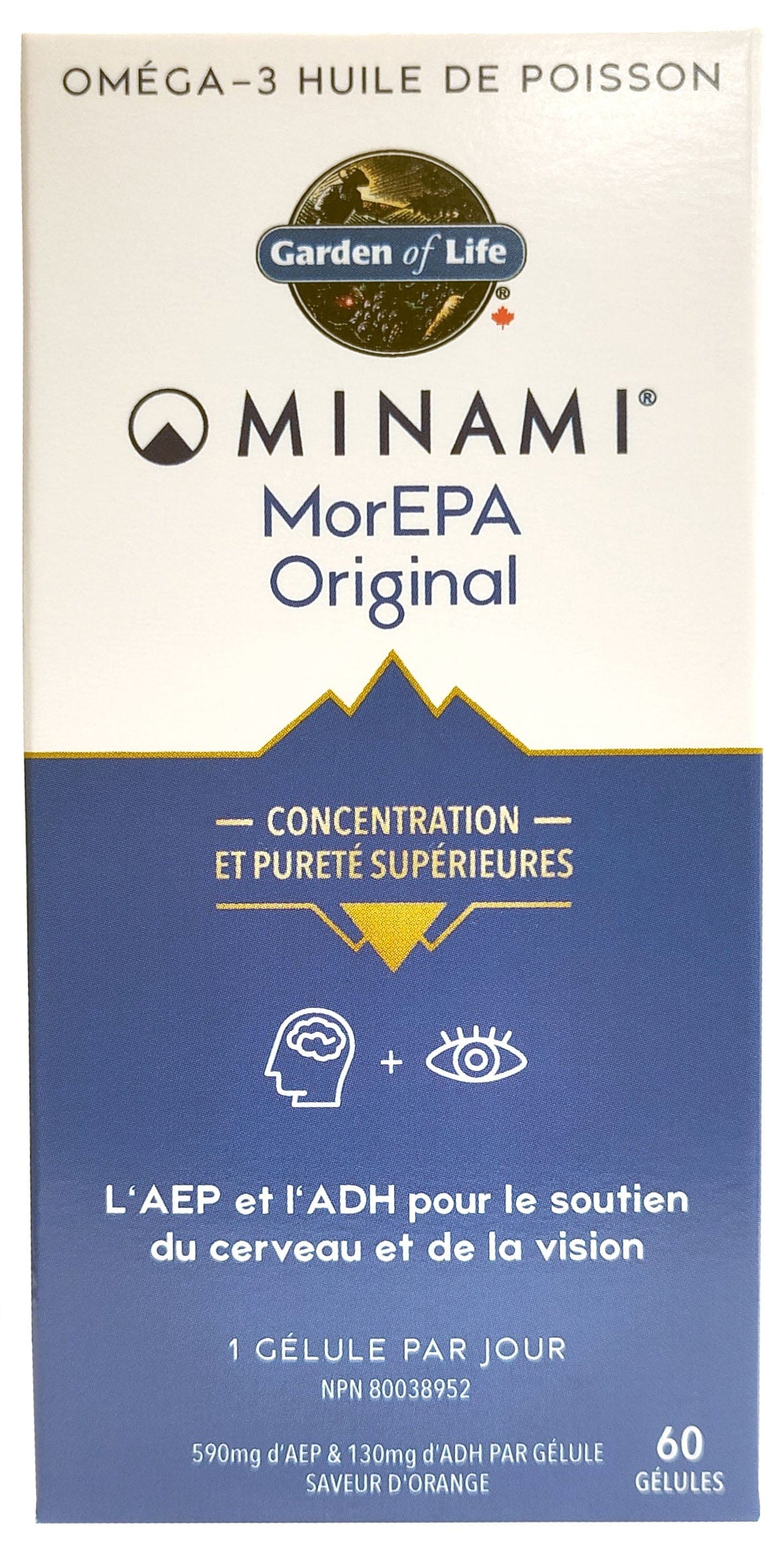 MINAMI Suppléments MorEPA 60gel