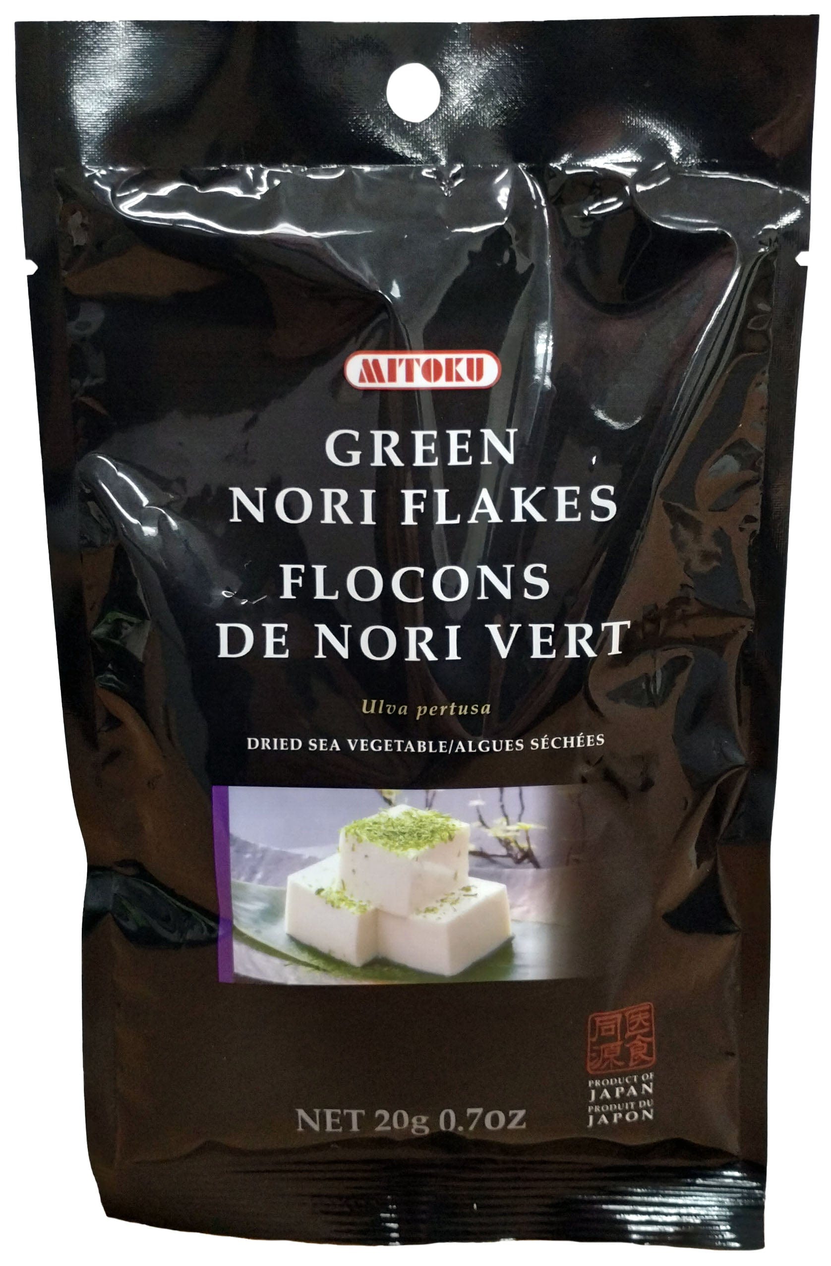 MITOKU Épicerie Flocons de nori vert 20g