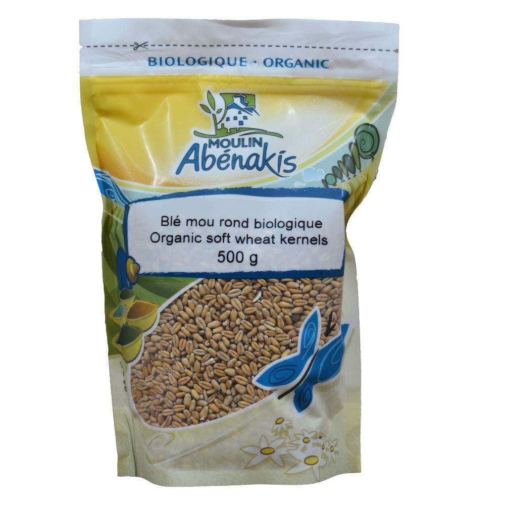 MOULIN AUX ABÉNAKIS Épicerie Blé mou rond bio 500g