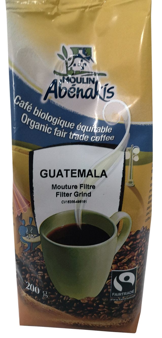 MOULIN AUX ABÉNAKIS Épicerie Café Guatemala moulu bio 200g