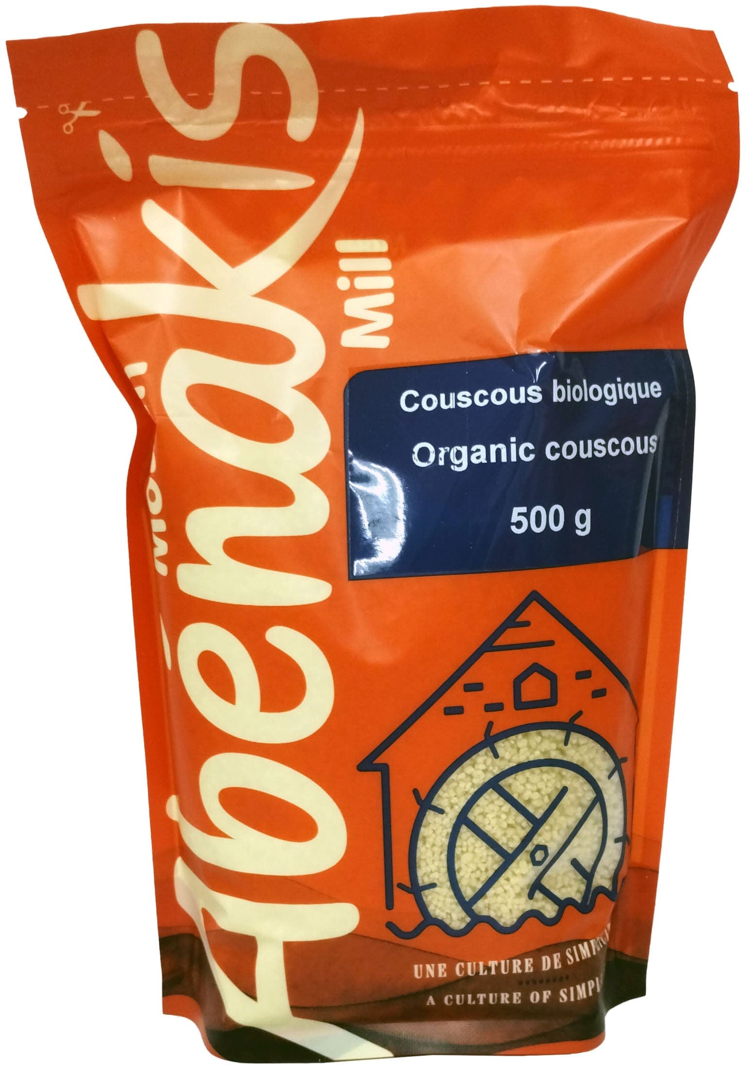 MOULIN AUX ABÉNAKIS Épicerie Couscous bio 500g