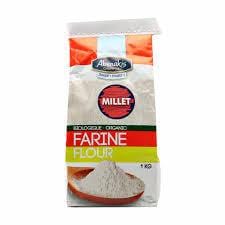 MOULIN AUX ABÉNAKIS Épicerie Farine de millet biologique 1kg