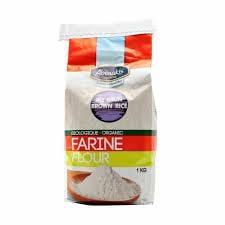 MOULIN AUX ABÉNAKIS Épicerie Farine de riz brun biologique 1kg