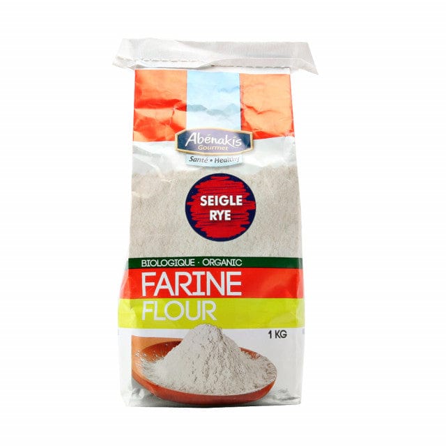 MOULIN AUX ABÉNAKIS Épicerie Farine de seigle biologique 1kg