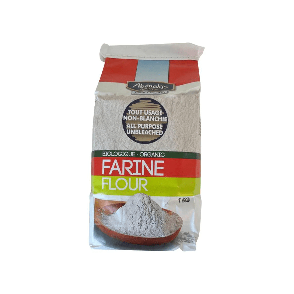 MOULIN AUX ABÉNAKIS Épicerie Farine tout-usage non-blanchie bio 1kg