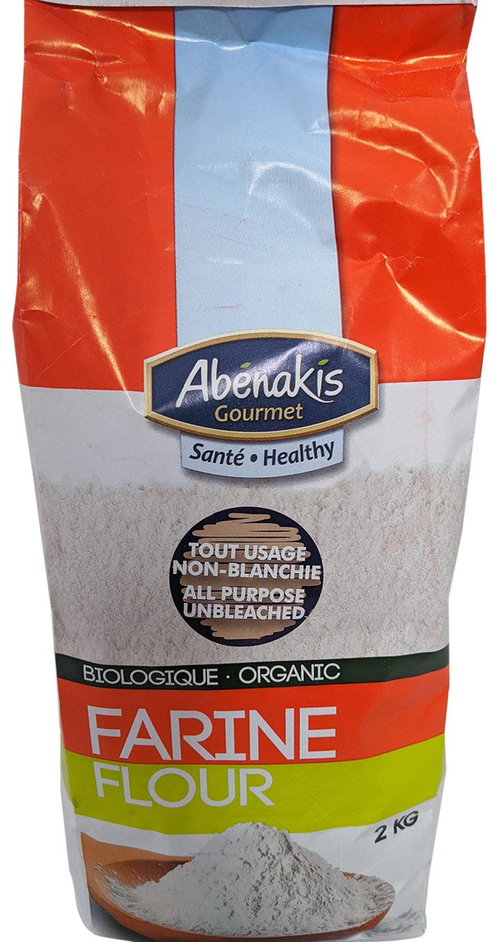 MOULIN AUX ABÉNAKIS Épicerie Farine tout usage non blanchie biologique 2kg