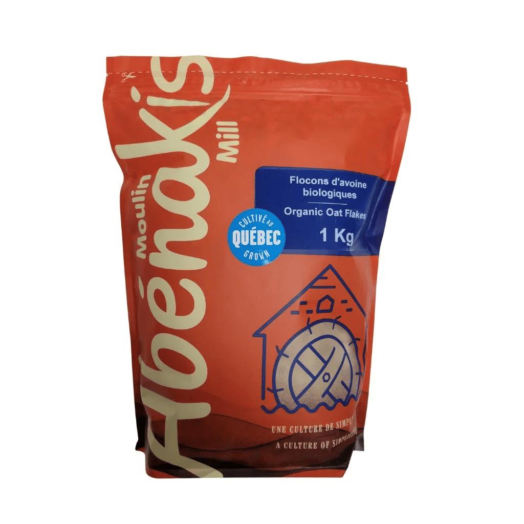 MOULIN AUX ABÉNAKIS Épicerie Flocons d'avoine bio 1kg