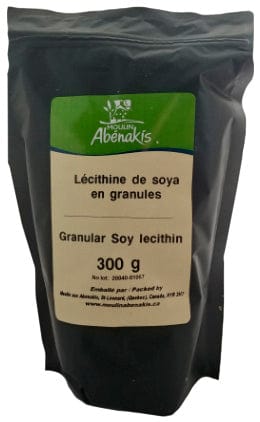 MOULIN AUX ABÉNAKIS Épicerie Lécithine de soya en granules 300g