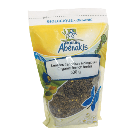 MOULIN AUX ABÉNAKIS Épicerie Lentilles françaises bio 500g