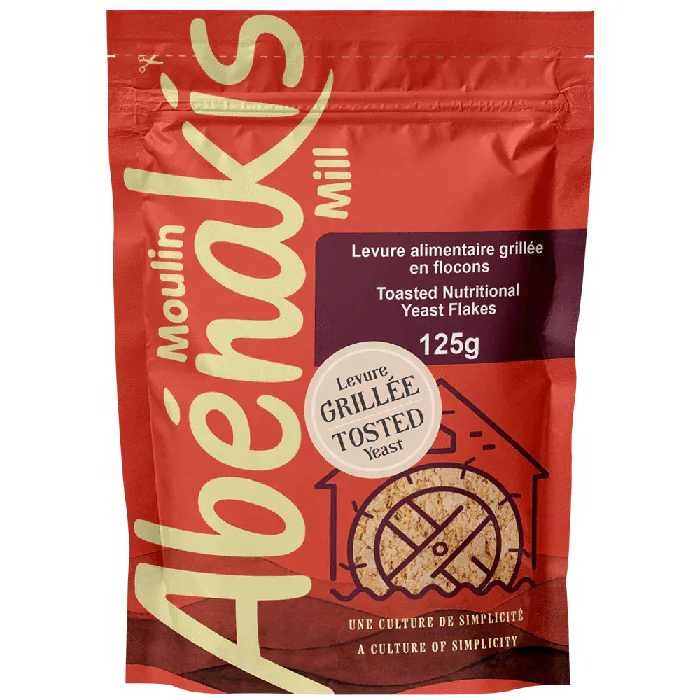 MOULIN AUX ABÉNAKIS Épicerie Levure inactive grillée en flocons 125g