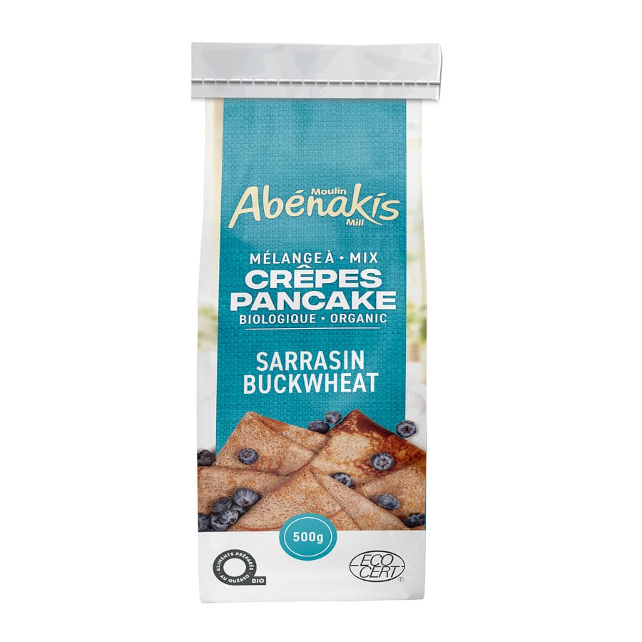 MOULIN AUX ABÉNAKIS Épicerie Mélange à crêpes sarrasin bio 500g