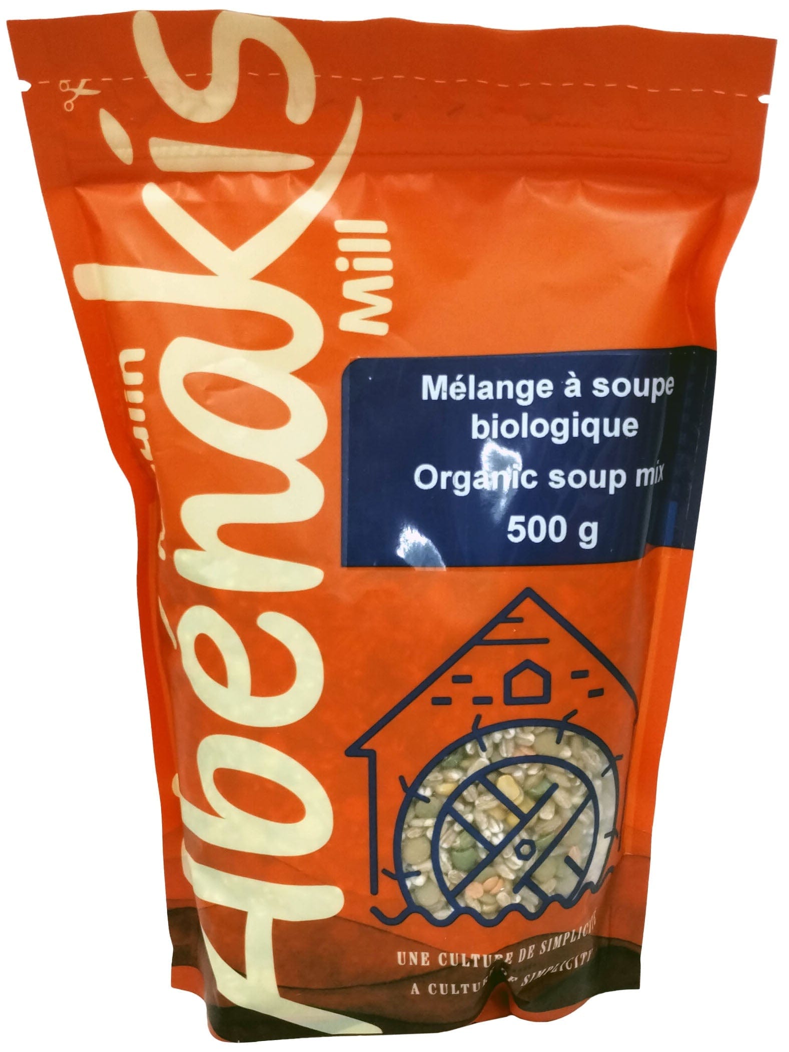 MOULIN AUX ABÉNAKIS Épicerie Mélange à soupe bio 500g