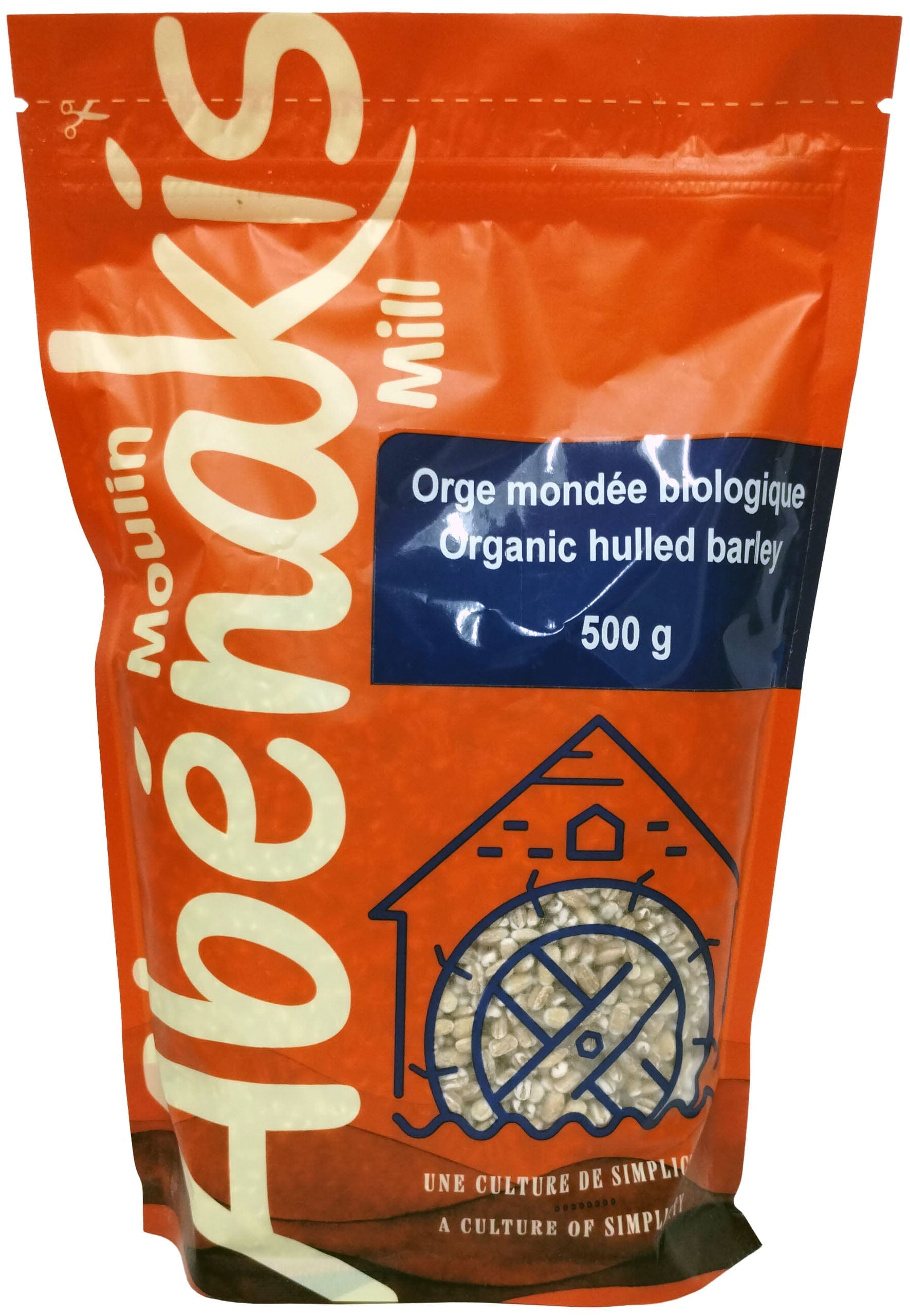 MOULIN AUX ABÉNAKIS Épicerie Orge mondée bio 500g