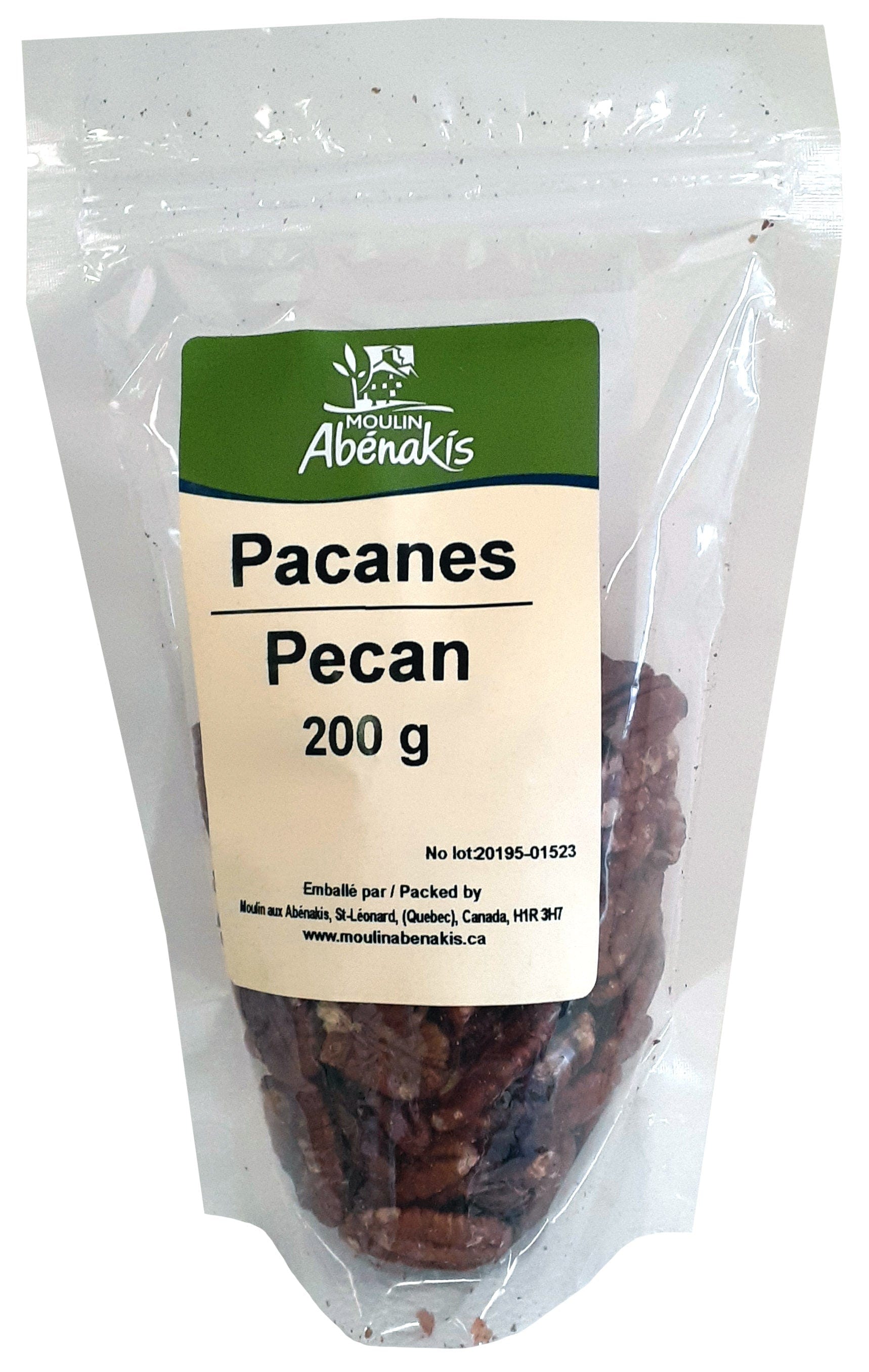 MOULIN AUX ABÉNAKIS Épicerie Pacanes 200g