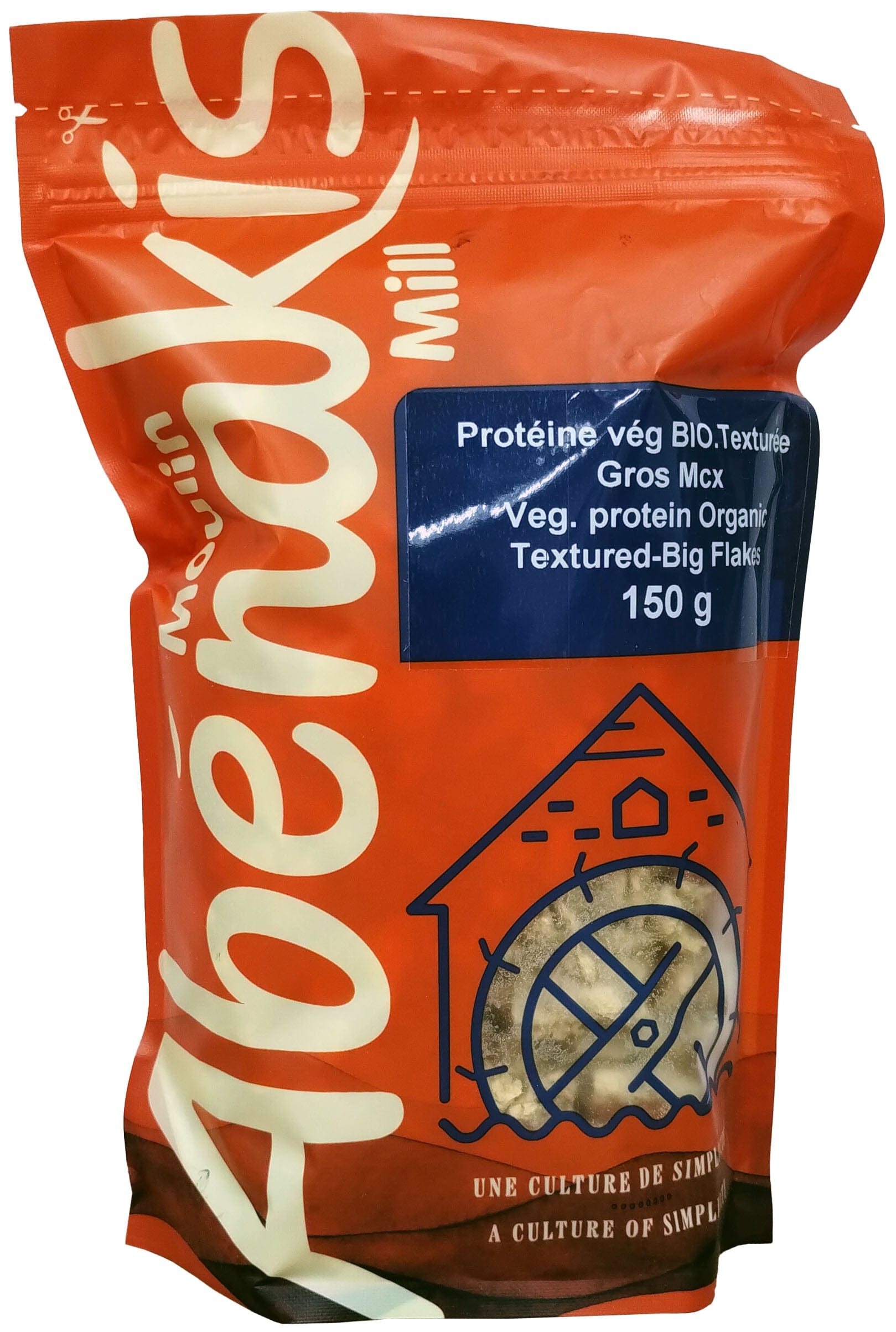 MOULIN AUX ABÉNAKIS Épicerie Protéines végétales texturées bio gros morceaux 150g