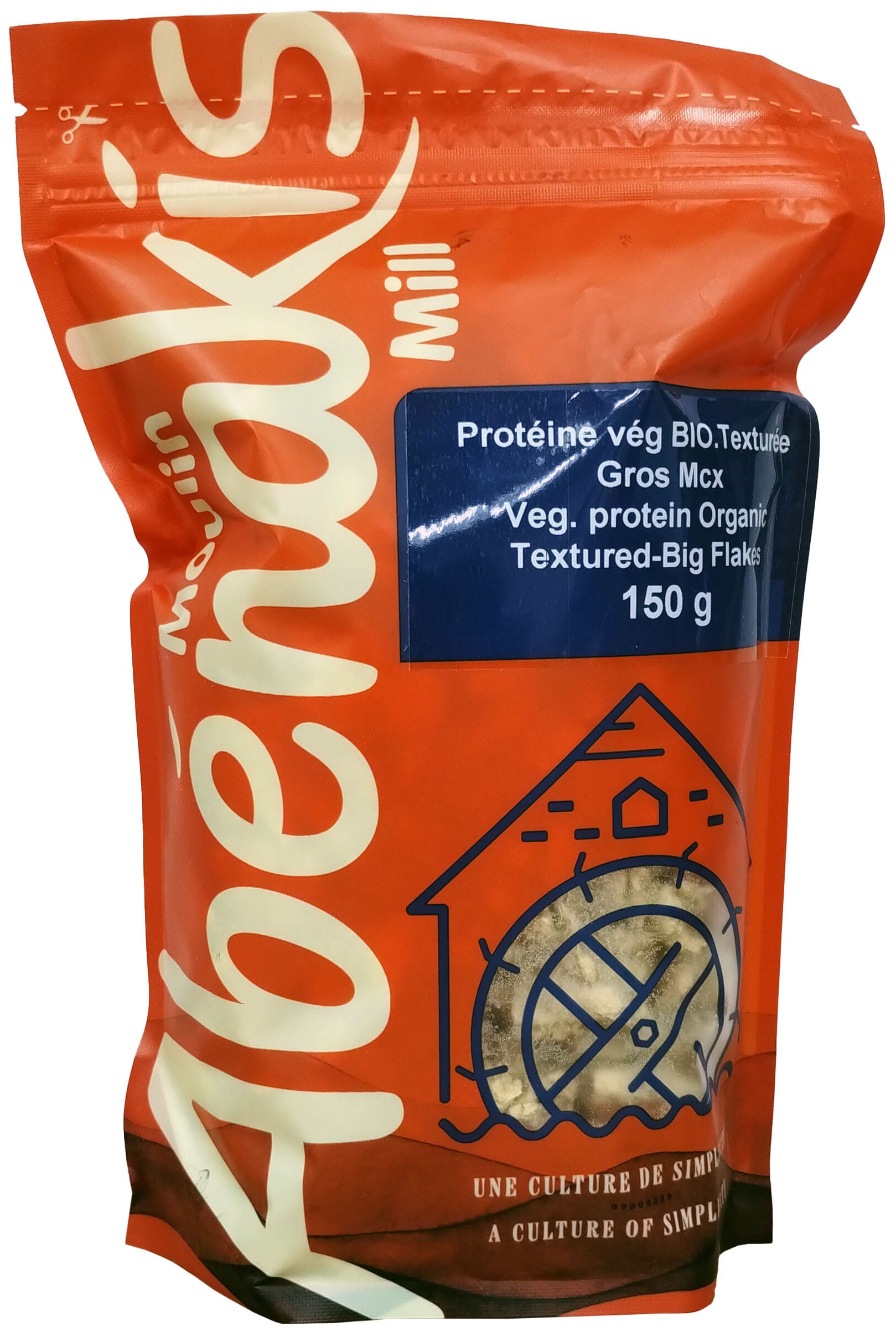 MOULIN AUX ABÉNAKIS Épicerie Protéines végétales texturées bio gros morceaux 150g