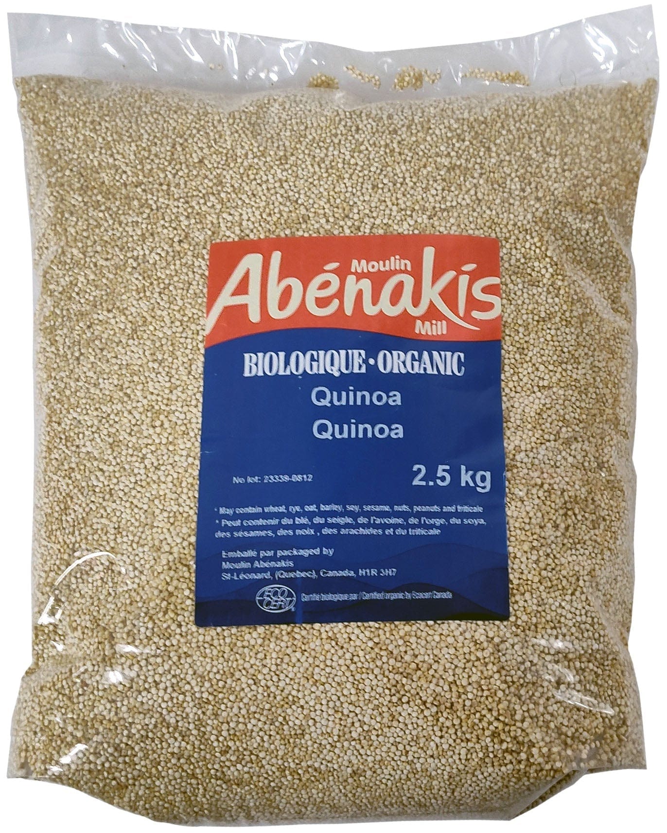 MOULIN AUX ABÉNAKIS Épicerie Quinoa blanc bio 2,5kg