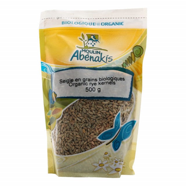 MOULIN AUX ABÉNAKIS Épicerie Seigle grains bio 500g