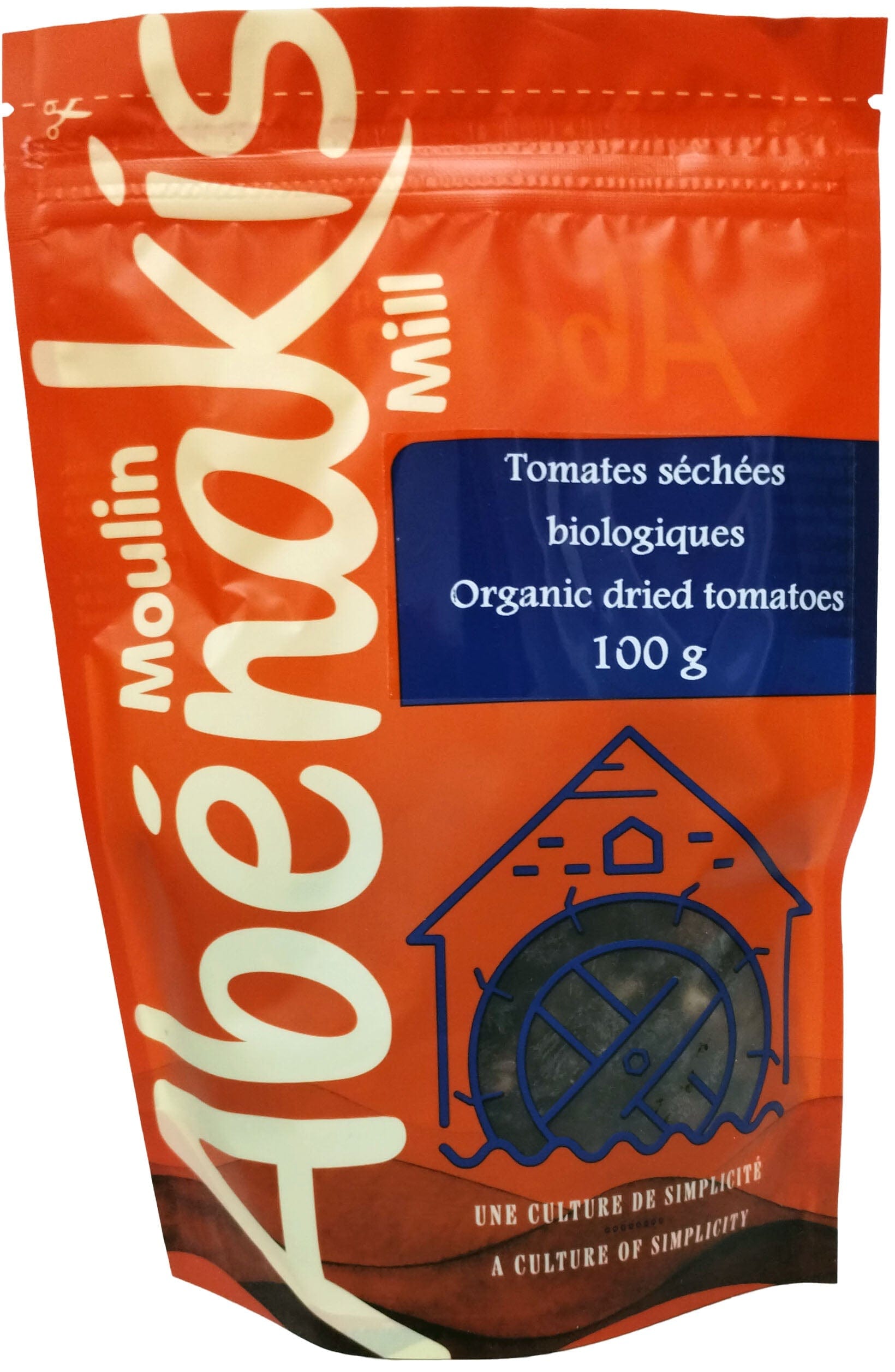 MOULIN AUX ABÉNAKIS Épicerie Tomates séchées au soleil 100g