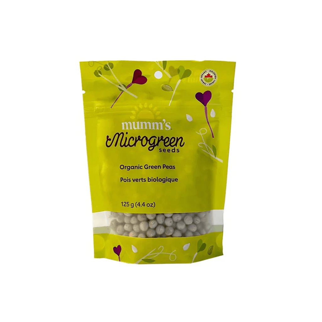 MUMM'S Épicerie Pois verts bio 125g pour germination