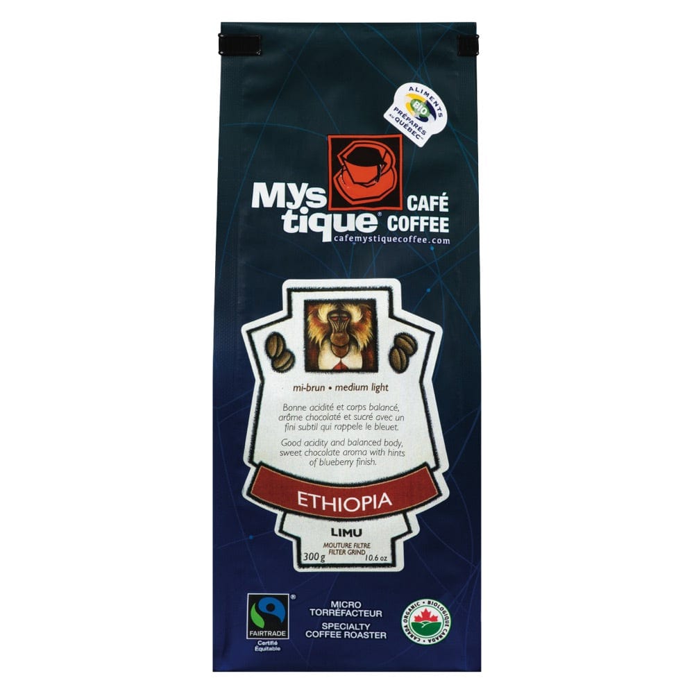 MYSTIQUE Épicerie Café ethiopien bio filtre 300g