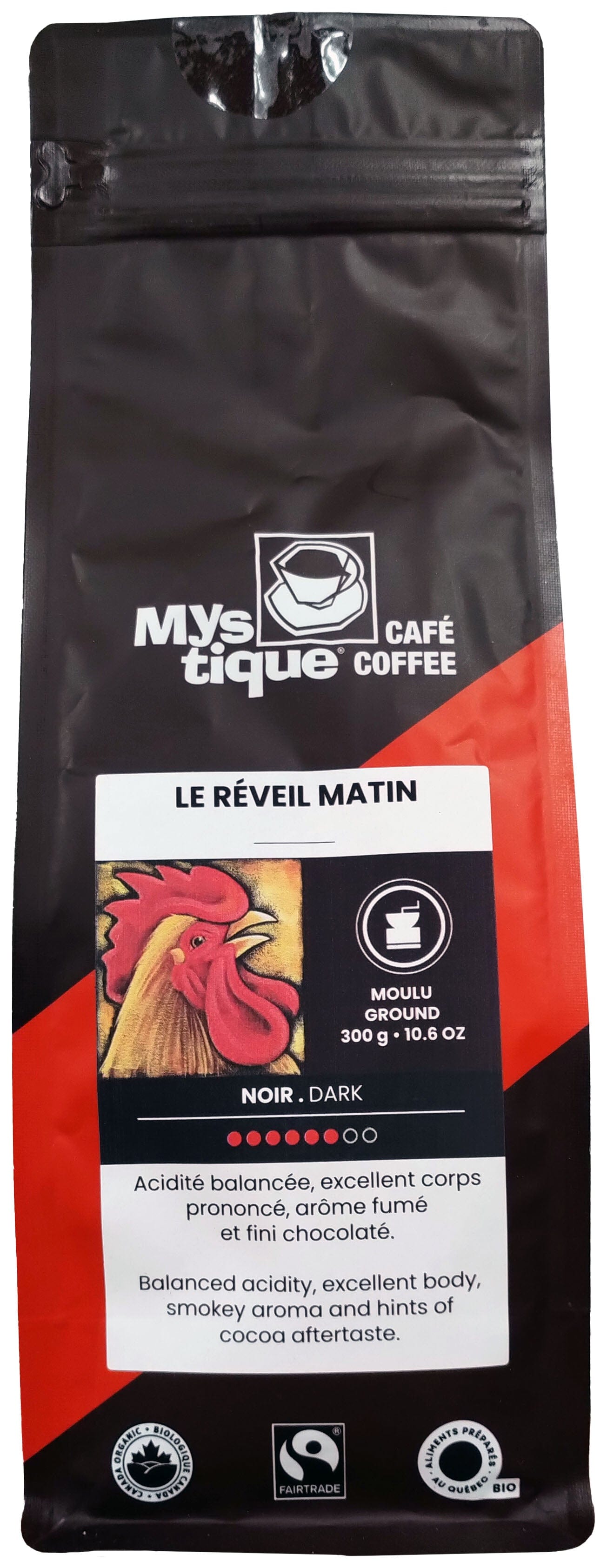 MYSTIQUE Épicerie Café réveil matin filtre bio 300g