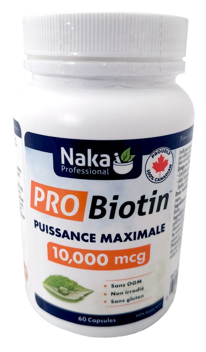 NAKA Suppléments Biotin (10 000mcg) 60caps