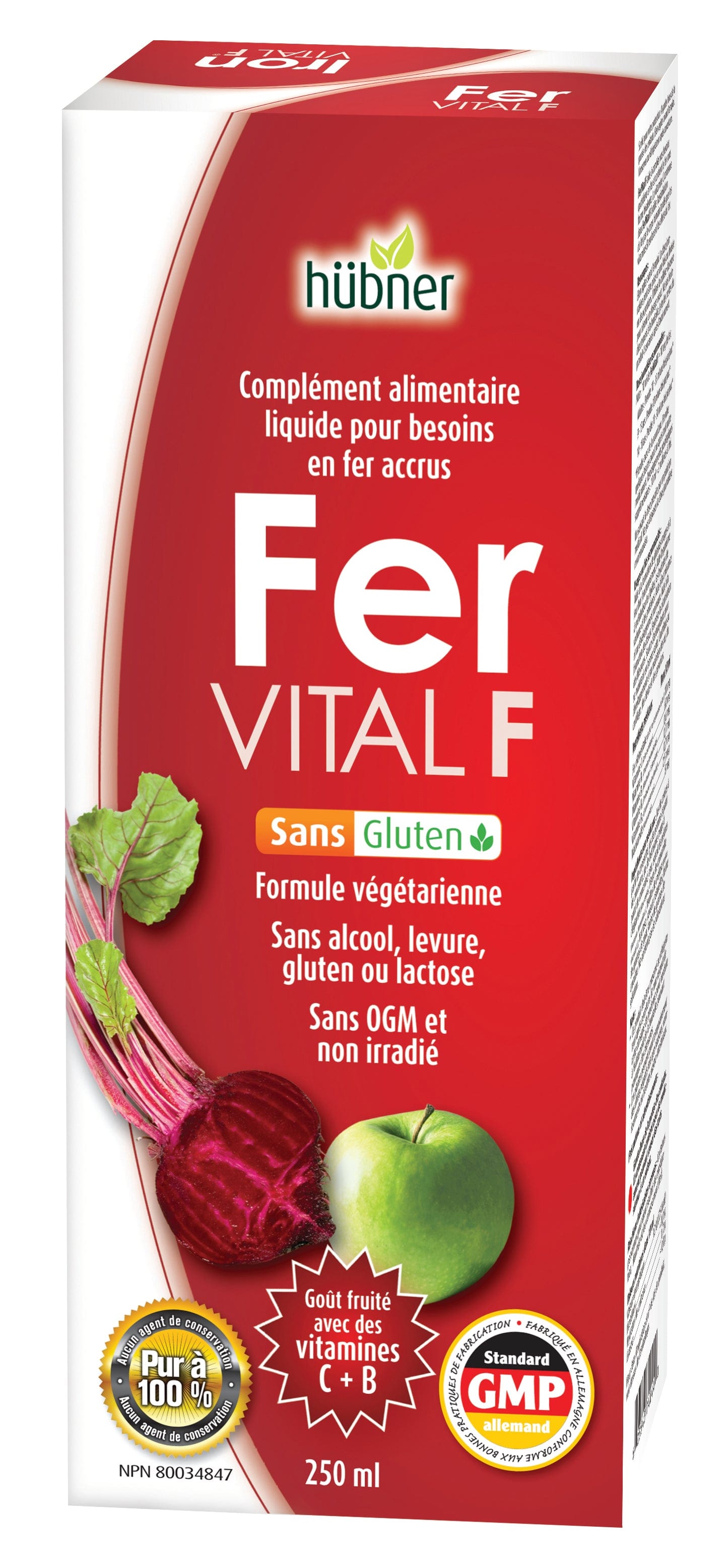 NAKA Suppléments Fer liquide vital f 500ml