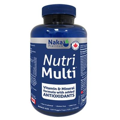 NAKA Suppléments Nutri multi (BONUS) 120+30caps