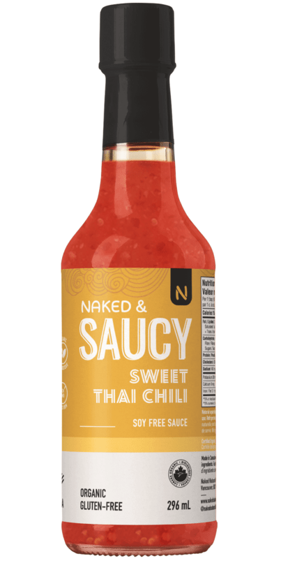 NAKED AND SAUCY Épicerie Sauce thaï chili bio 296ml