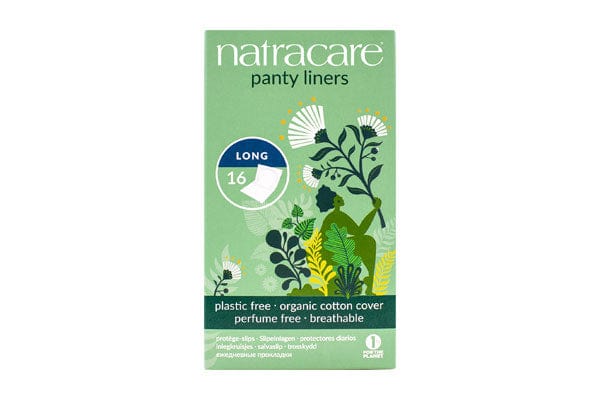 NATRACARE Soins & beauté Protège Slip long (emballé indiduellement en coton bio) 16un