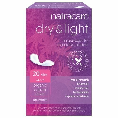 NATRACARE Soins & beauté Serviette mince et légère pour incontinence (absorption régulière) 20un