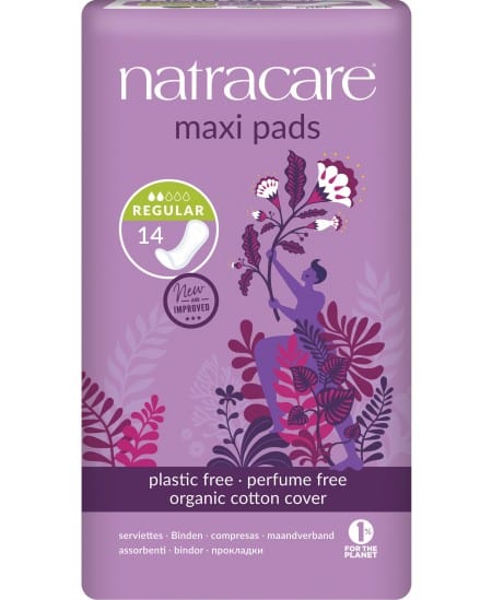 NATRACARE Soins & beauté Serviette régulière arrondie 14un