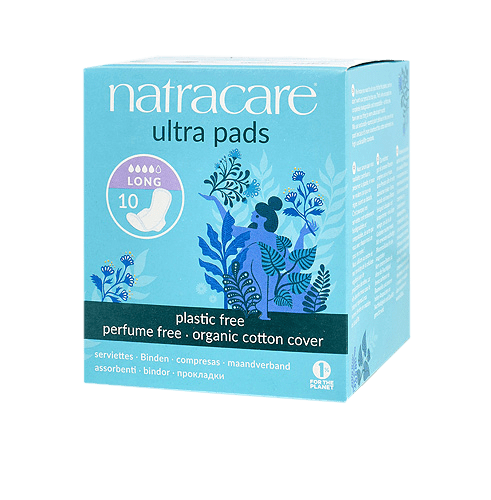 NATRACARE Soins & beauté Serviette ultra longue avec ailes 10un