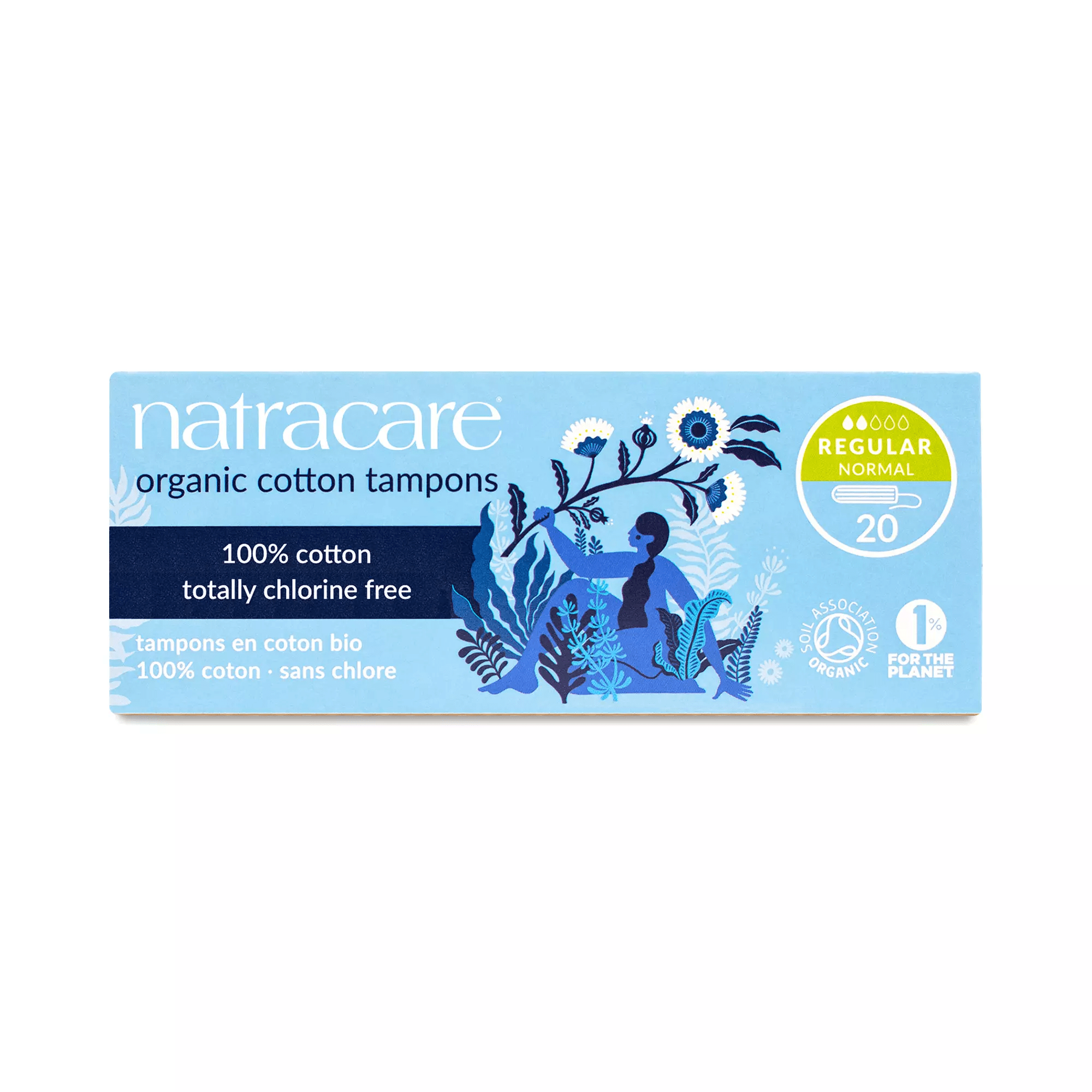 NATRACARE Soins & beauté Tampon régulier bio 20un
