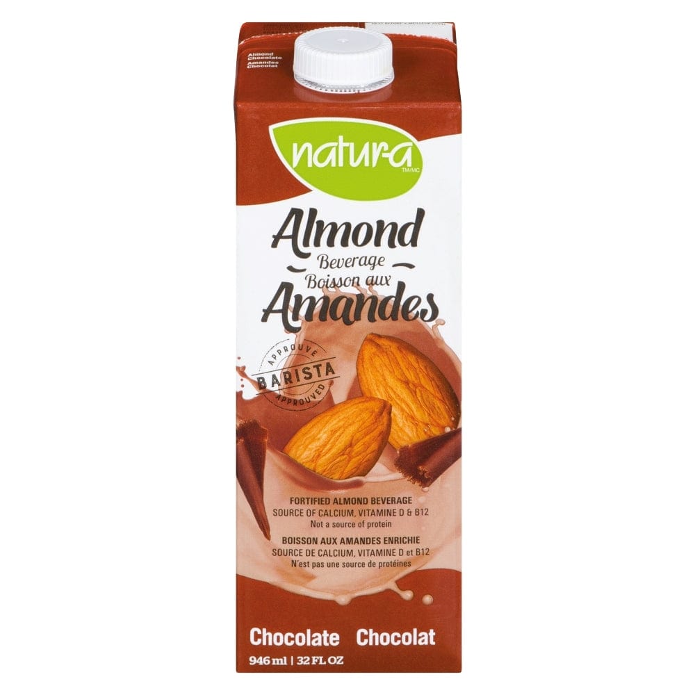 NATURA Épicerie Boisson amande chocolat 946ml
DATE DE PÉREMPTION : 9 NOVEMBRE 2025