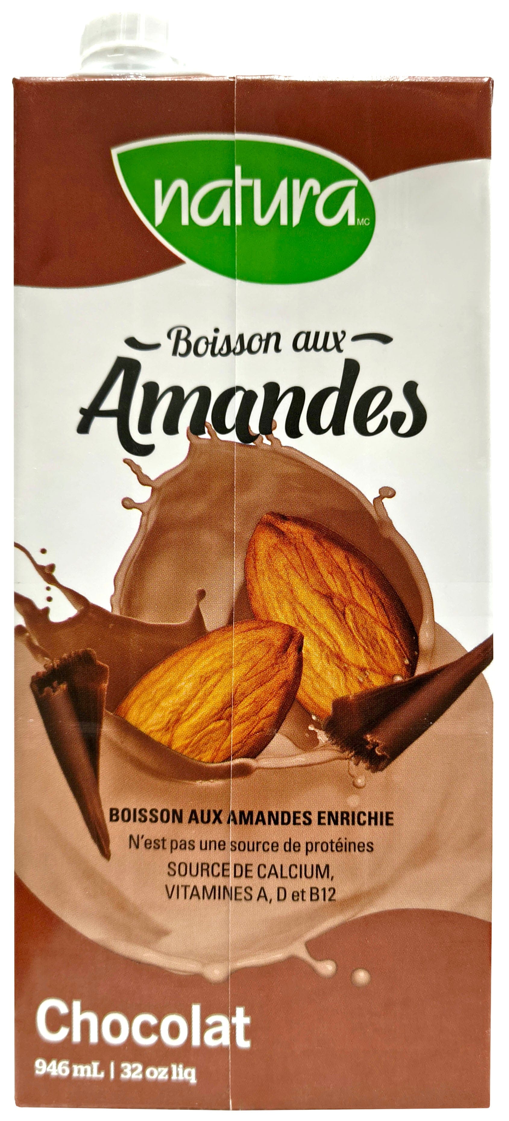 NATURA Épicerie Boisson amandes chocolat 946ml