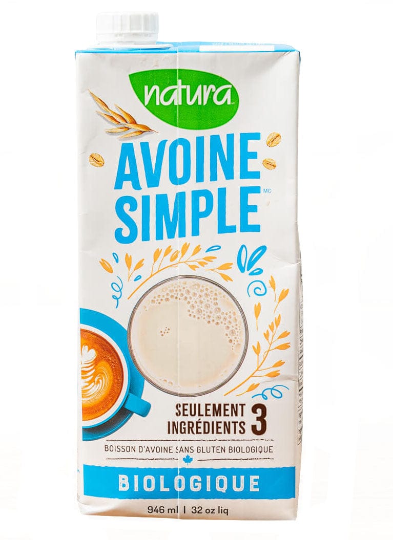 NATURA Épicerie Boisson avoine simple bio 946ml