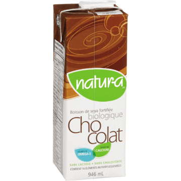 NATURA Épicerie Boisson soya chocolat biologique 946m