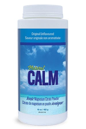NATURAL CALM CANADA Suppléments Poudre citrate magnésium ionique (nature) 454g
