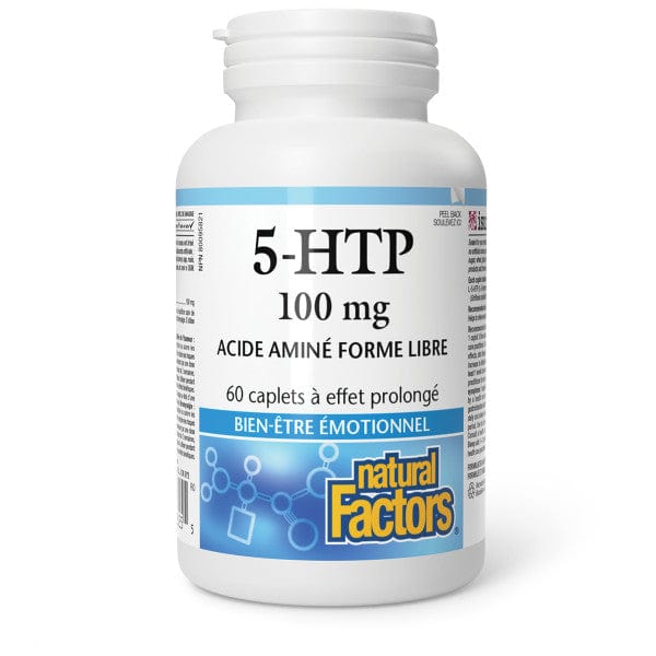 NATURAL FACTORS Suppléments 5-HTP (100mg) 60caps