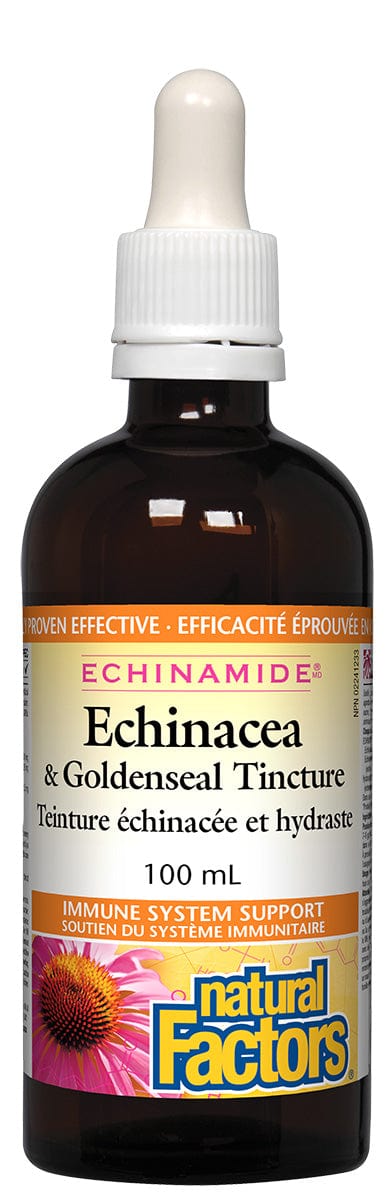 NATURAL FACTORS Suppléments Échinacée & hydraste 100ml