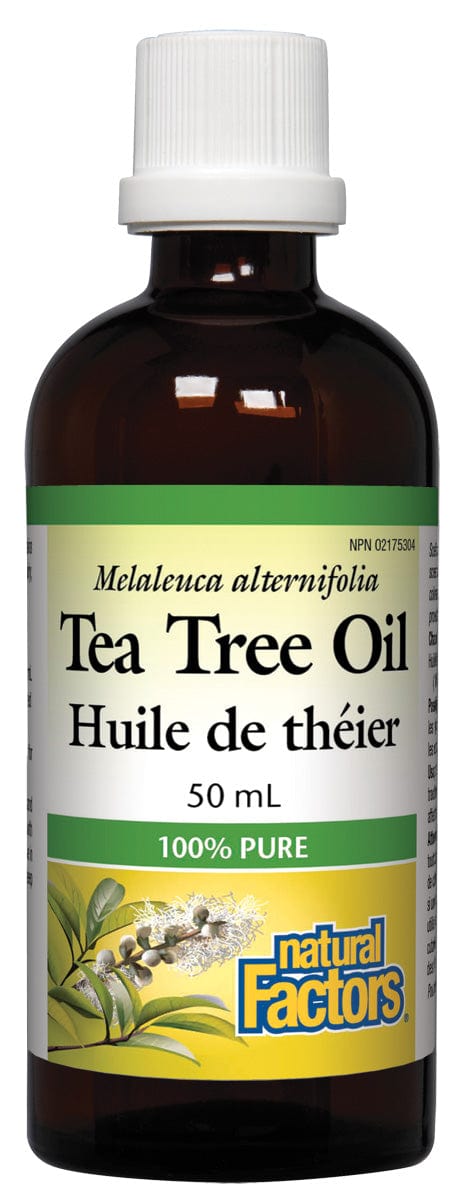 NATURAL FACTORS Suppléments Huile de théier (tea tree) 50ml