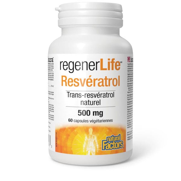 NATURAL FACTORS Suppléments Resvératrol 60vcaps